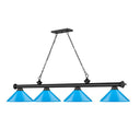 Z-Lite Cordon Four Light Billiard - 2306-4-BILL-MSHADE 31