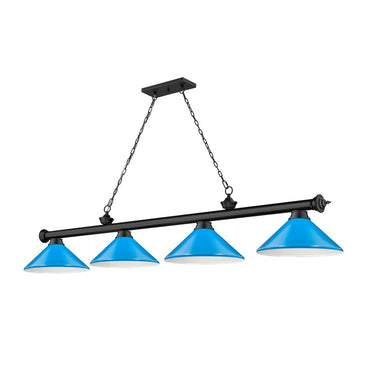 Z-Lite Cordon Four Light Billiard - 2306-4-BILL-MSHADE 33