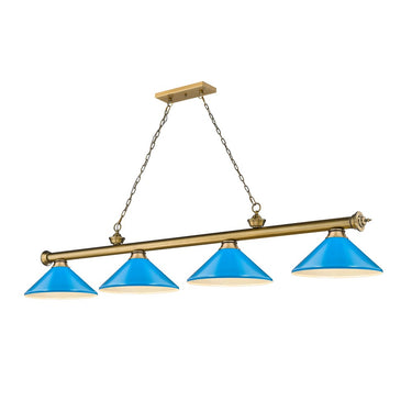 Z-Lite Cordon Four Light Billiard - 2306-4-BILL-MSHADE 43