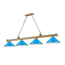 Z-Lite Cordon Four Light Billiard - 2306-4-BILL-MSHADE 47