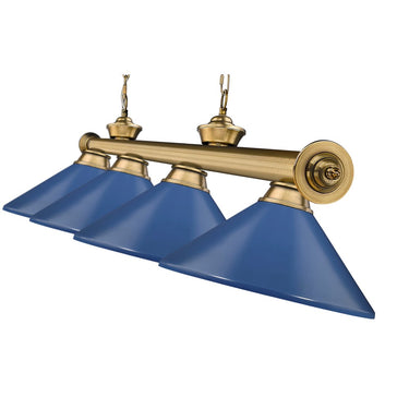 Z-Lite Cordon Four Light Billiard - 2306-4-BILL-MSHADE 53