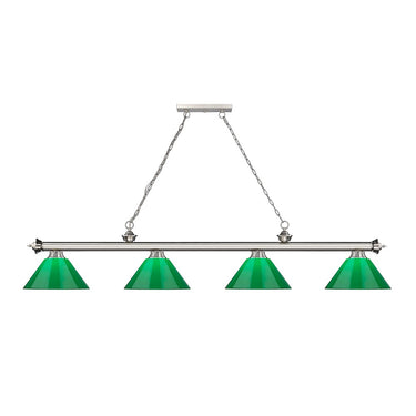Z-Lite Cordon Four Light Billiard - 2306-4-BILL-PSHADE 12