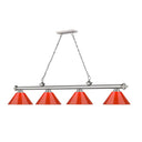 Z-Lite Cordon Four Light Billiard - 2306-4-BILL-PSHADE 20