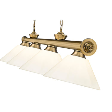 Z-Lite Cordon Four Light Billiard - 2306-4-BILL-PSHADE 8