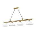 Z-Lite Cordon Four Light Billiard - 2306-4-BILL-PSHADE 9
