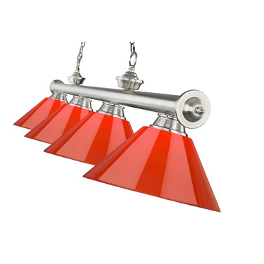 Z-Lite Cordon Four Light Billiard - 2306-4-BILL-PSHADE 21