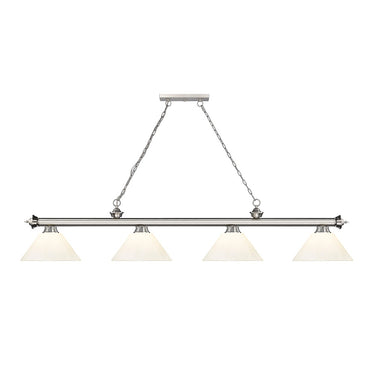 Z-Lite Cordon Four Light Billiard - 2306-4-BILL-PSHADE 25