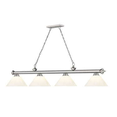 Z-Lite Cordon Four Light Billiard - 2306-4-BILL-PSHADE 26