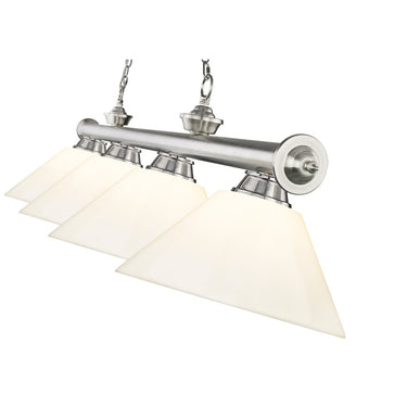 Z-Lite Cordon Four Light Billiard - 2306-4-BILL-PSHADE 27