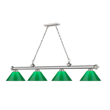 Z-Lite Cordon Four Light Billiard - 2306-4-BILL-PSHADE 13