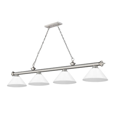 Z-Lite Cordon Four Light Billiard - 2306-4-BILL-PSHADE 28