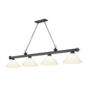 Z-Lite Cordon Four Light Billiard - 2306-4-BILL-PSHADE 38