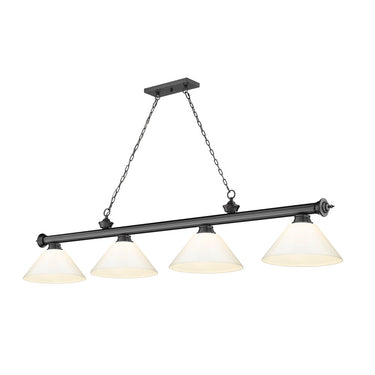 Z-Lite Cordon Four Light Billiard - 2306-4-BILL-PSHADE 38
