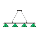 Z-Lite Cordon Four Light Billiard - 2306-4-BILL-PSHADE 46
