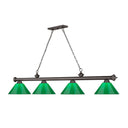 Z-Lite Cordon Four Light Billiard - 2306-4-BILL-PSHADE 47