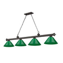 Z-Lite Cordon Four Light Billiard - 2306-4-BILL-PSHADE 49