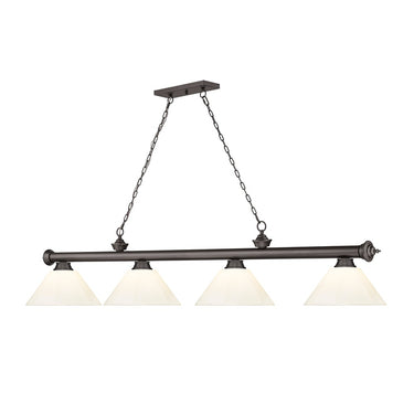 Z-Lite Cordon Four Light Billiard - 2306-4-BILL-PSHADE 61