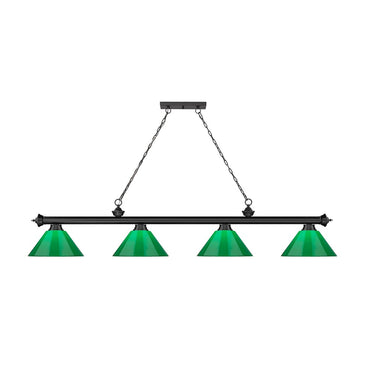 Z-Lite Cordon Four Light Billiard - 2306-4-BILL-PSHADE 67