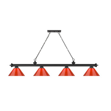 Z-Lite Cordon Four Light Billiard - 2306-4-BILL-PSHADE 73