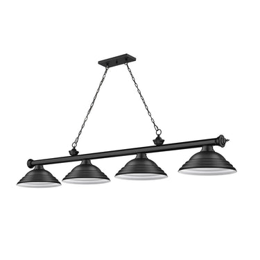 Z-Lite Cordon Four Light Billiard - 2306-4-BILL-STSHADE 1