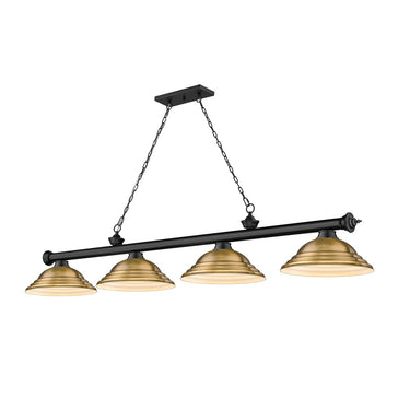 Z-Lite Cordon Four Light Billiard - 2306-4-BILL-STSHADE 5