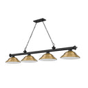 Z-Lite Cordon Four Light Billiard - 2306-4-BILL-STSHADE 9