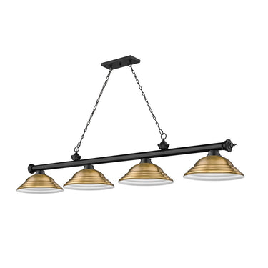 Z-Lite Cordon Four Light Billiard - 2306-4-BILL-STSHADE 9