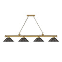 Z-Lite Cordon Four Light Billiard - 2306-4-BILL-STSHADE 13