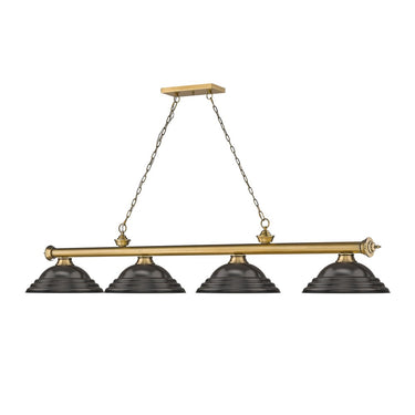 Z-Lite Cordon Four Light Billiard - 2306-4-BILL-STSHADE 14