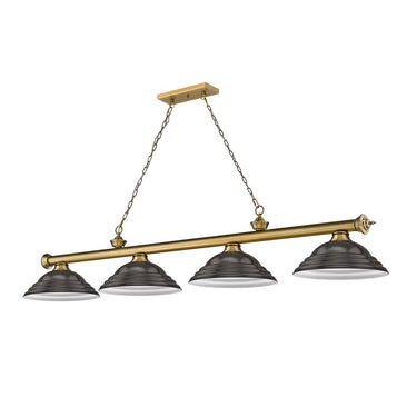Z-Lite Cordon Four Light Billiard - 2306-4-BILL-STSHADE 16