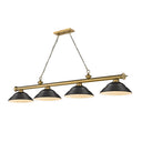 Z-Lite Cordon Four Light Billiard - 2306-4-BILL-STSHADE 19