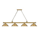 Z-Lite Cordon Four Light Billiard - 2306-4-BILL-STSHADE 26