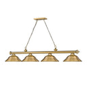 Z-Lite Cordon Four Light Billiard - 2306-4-BILL-STSHADE 27