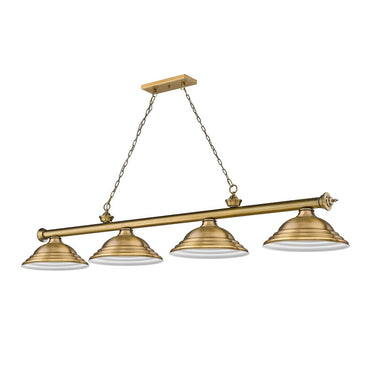 Z-Lite Cordon Four Light Billiard - 2306-4-BILL-STSHADE 29