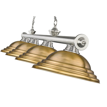 Z-Lite Cordon Four Light Billiard - 2306-4-BILL-STSHADE 48