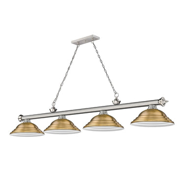 Z-Lite Cordon Four Light Billiard - 2306-4-BILL-STSHADE 49
