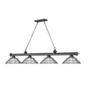 Z-Lite Cordon Four Light Billiard - 2306-4-BILL-STSHADE 54