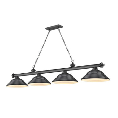 Z-Lite Cordon Four Light Billiard - 2306-4-BILL-STSHADE 59