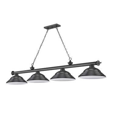 Z-Lite Cordon Four Light Billiard - 2306-4-BILL-STSHADE 63