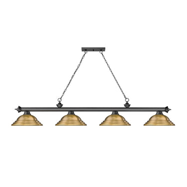 Z-Lite Cordon Four Light Billiard - 2306-4-BILL-STSHADE 66