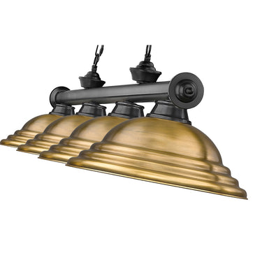 Z-Lite Cordon Four Light Billiard - 2306-4-BILL-STSHADE 68