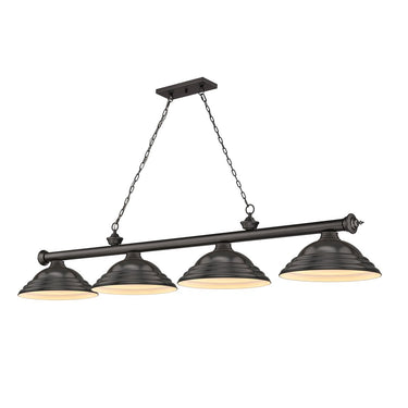Z-Lite Cordon Four Light Billiard - 2306-4-BILL-STSHADE 71