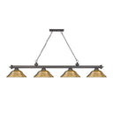 Z-Lite Cordon Four Light Billiard - 2306-4-BILL-STSHADE 79