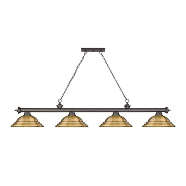 Z-Lite Cordon Four Light Billiard - 2306-4-BILL-STSHADE 79