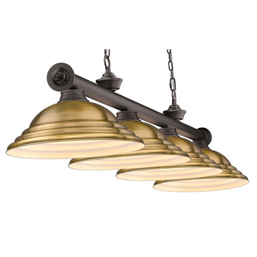 Z-Lite Cordon Four Light Billiard - 2306-4-BILL-STSHADE 81