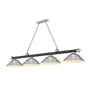 Z-Lite Cordon Four Light Billiard - 2306-4-BILL-STSHADE 85