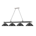 Z-Lite Cordon Four Light Billiard - 2306-4-BILL-STSHADE 94