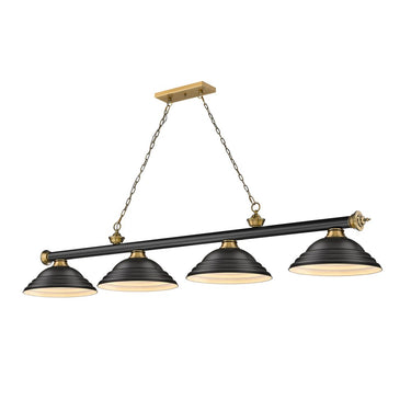 Z-Lite Cordon Four Light Billiard - 2306-4-BILL-STSHADE 99