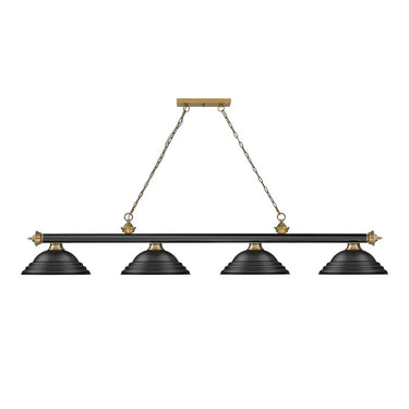 Z-Lite Cordon Four Light Billiard - 2306-4-BILL-STSHADE 100