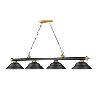 Z-Lite Cordon Four Light Billiard - 2306-4-BILL-STSHADE 101